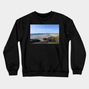 Isle of Islay Machir Bay Kilchoman print Crewneck Sweatshirt